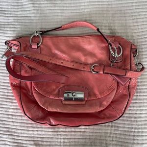 Coach Pink Crossbody Purse
